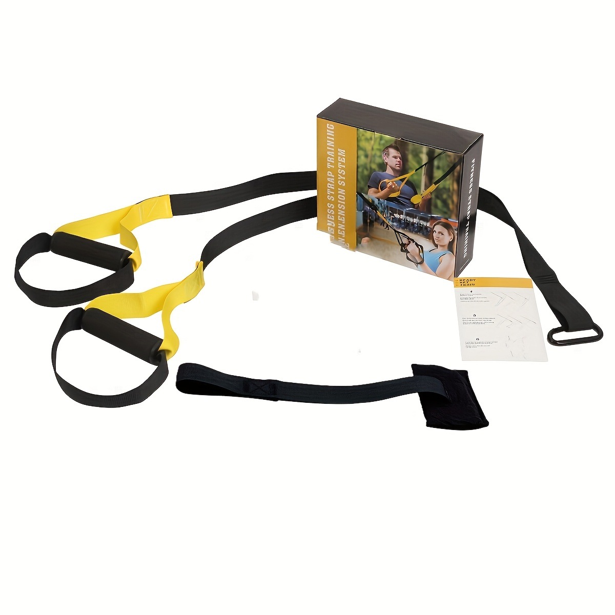 Suspension Trainer Trx - Adjustable Suspension Training Belt Bodyweight Resistance