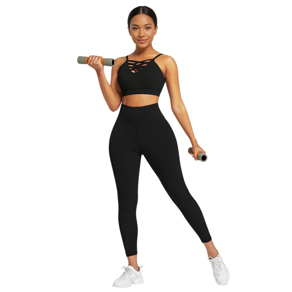 Yoga Of Fitness - 3 Pieces Women's Yoga Fitness Set