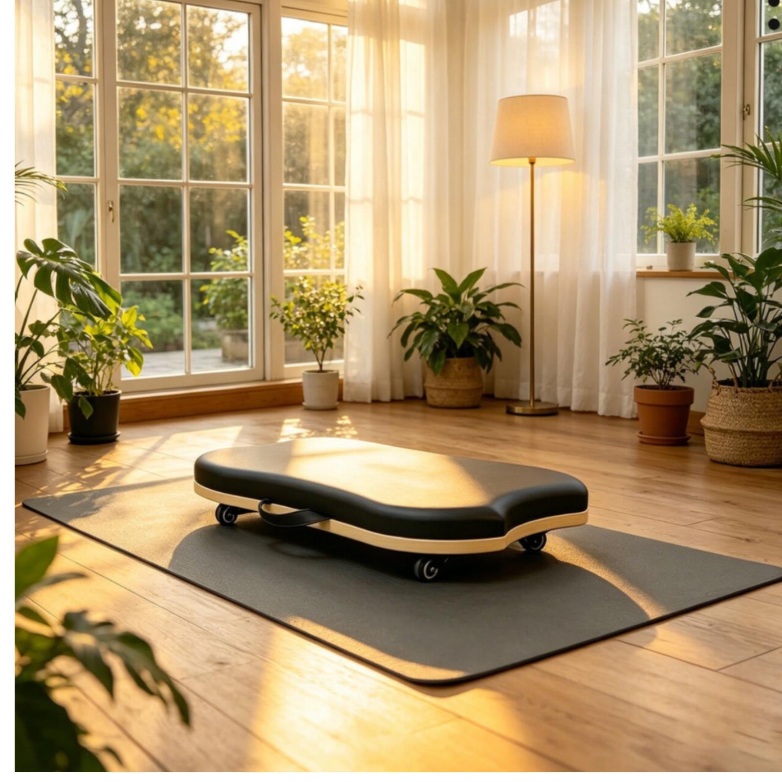 Balance Board Fitness - Pilates Balance Board Wooden Wobble Balance
