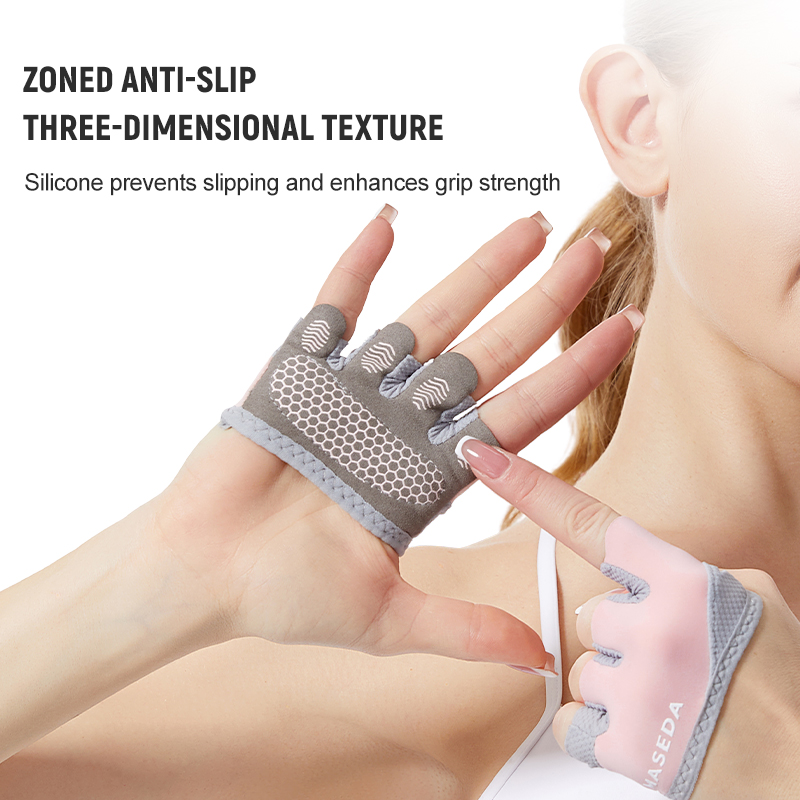 Pair of Fitness Fingerless Glo - Yoga Of Fitness ulasan dan harga