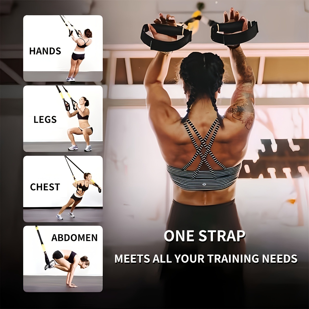 Adjustable Suspension Training - Suspension Trainer Trx ulasan dan harga
