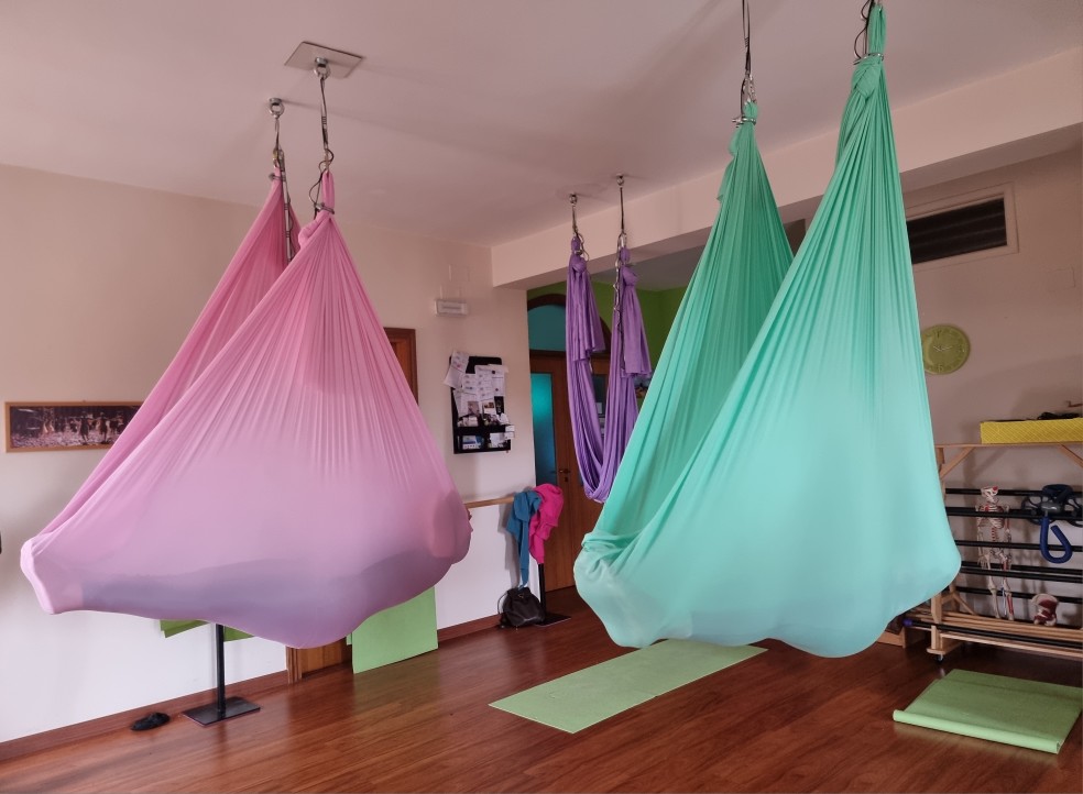 1-9m Aerial Yoga Hammock Fabri - Yoga Swing Aerial ulasan dan harga