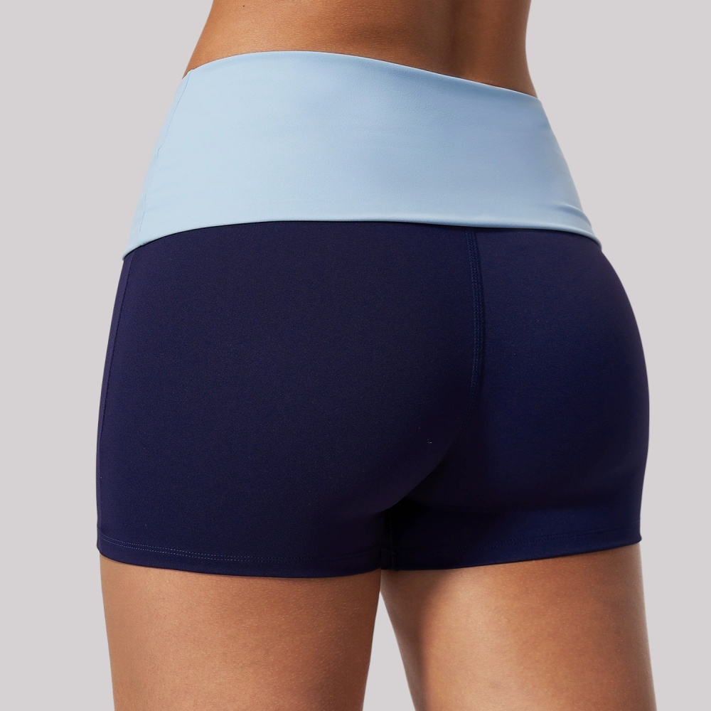 Women Fold Over Yoga Sports Sh - J-Yoga Fitness ulasan dan harga