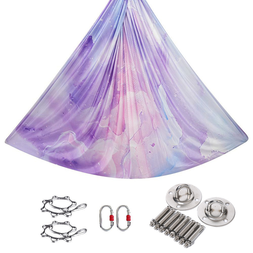 Colorful Gradient Print Elasti - Yoga Swing Aerial ulasan dan harga