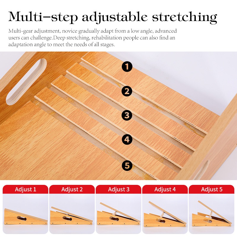 Adjustable Wooden Balance Stre - Balance Board Fitness ulasan dan harga
