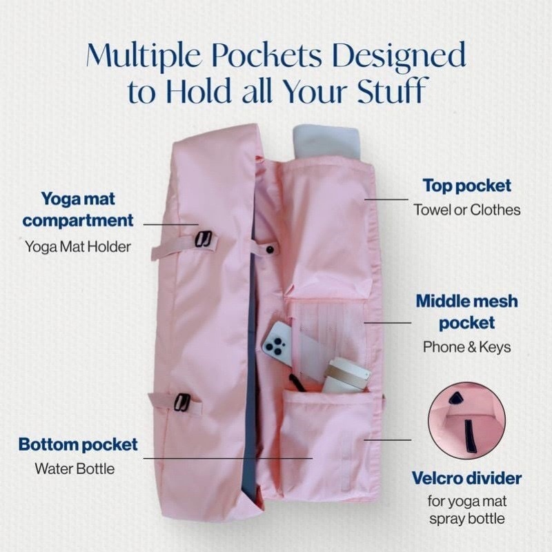 Yoga bag, yoga mat storage bac - Yoga Of Fitness ulasan dan harga