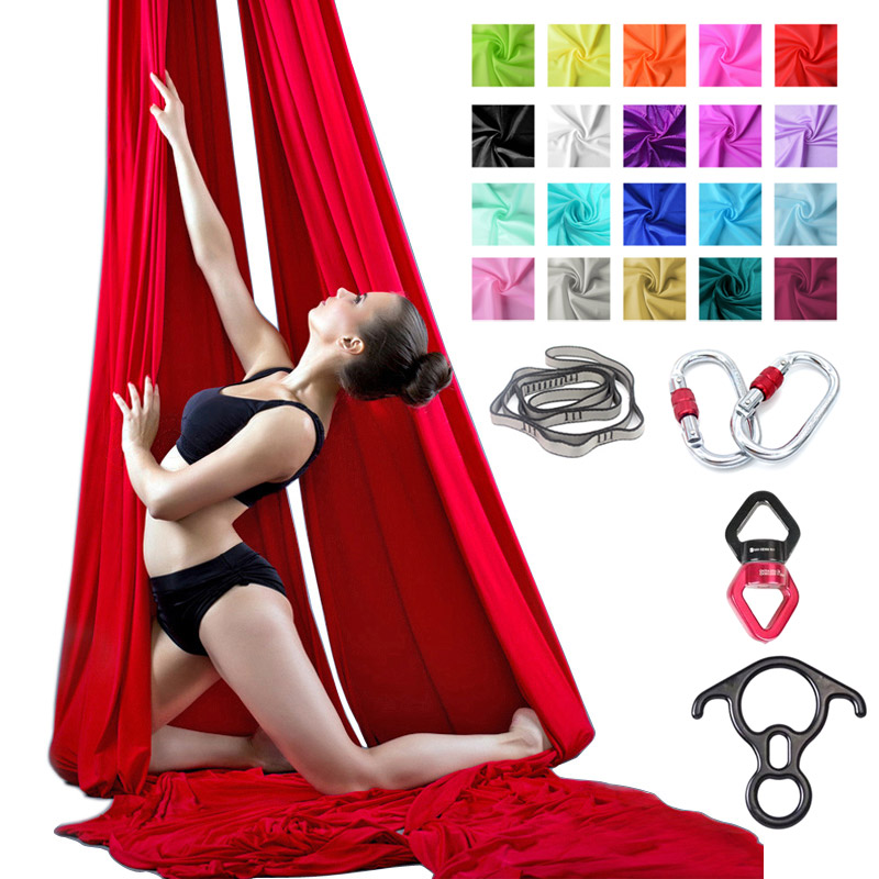 9 Yards 8.2m Aerial Yoga Silks - Yoga Swing Aerial ulasan dan harga