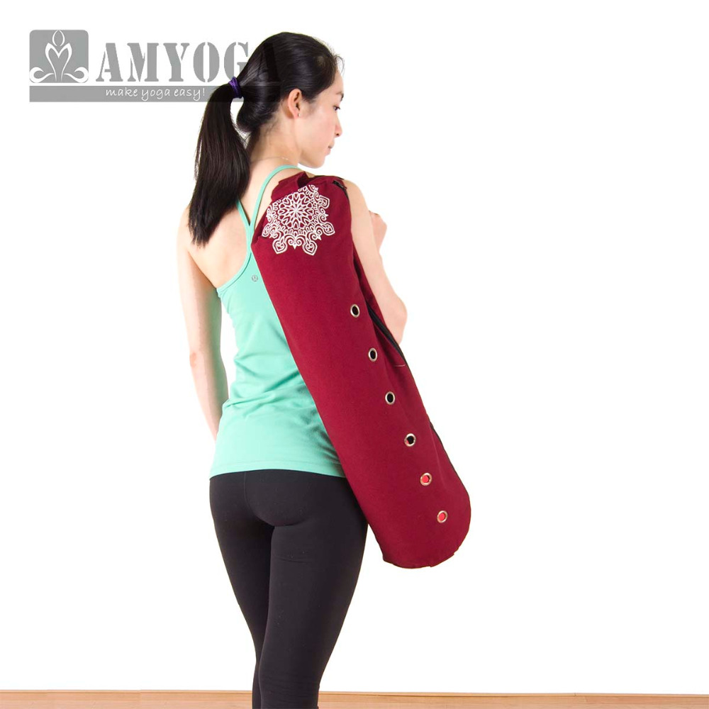 Canvas Yoga Mat Bag Single Sho - Yoga Of Fitness ulasan dan harga