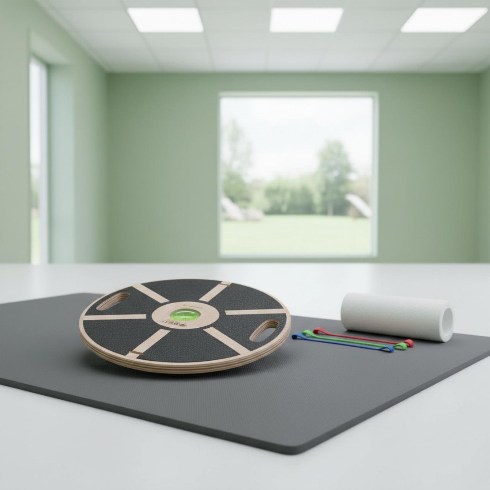 Home Fitness Wooden Balance Bo - Balance Board Fitness ulasan dan harga