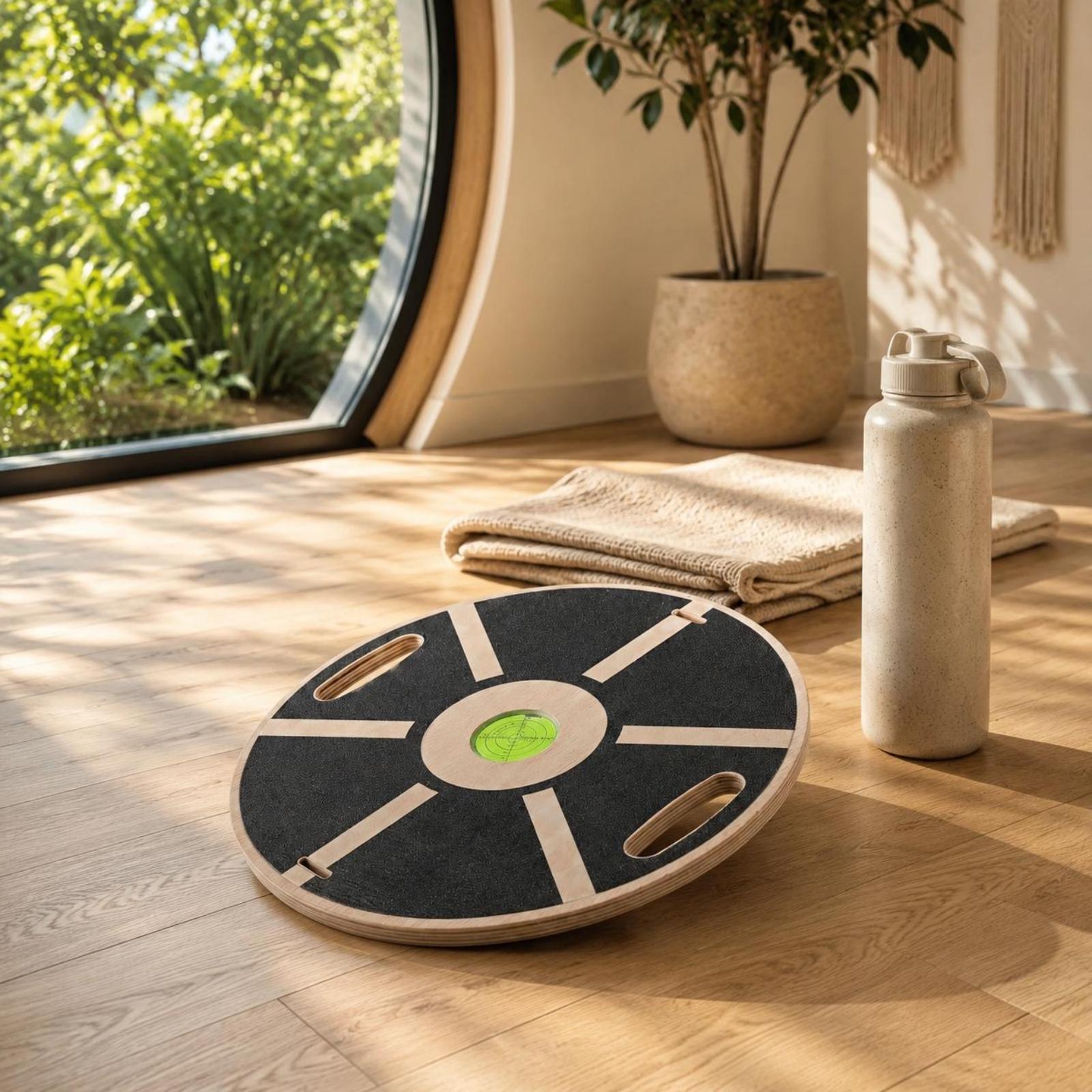 Home Fitness Wooden Balance Bo - Balance Board Fitness ulasan dan harga