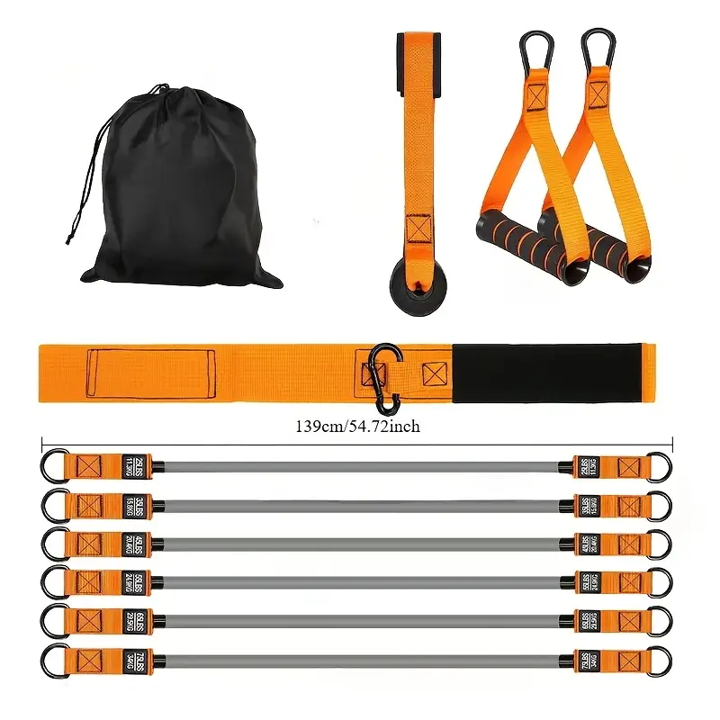 Resistance Strap with Handle:  - Suspension Trainer Trx ulasan dan harga
