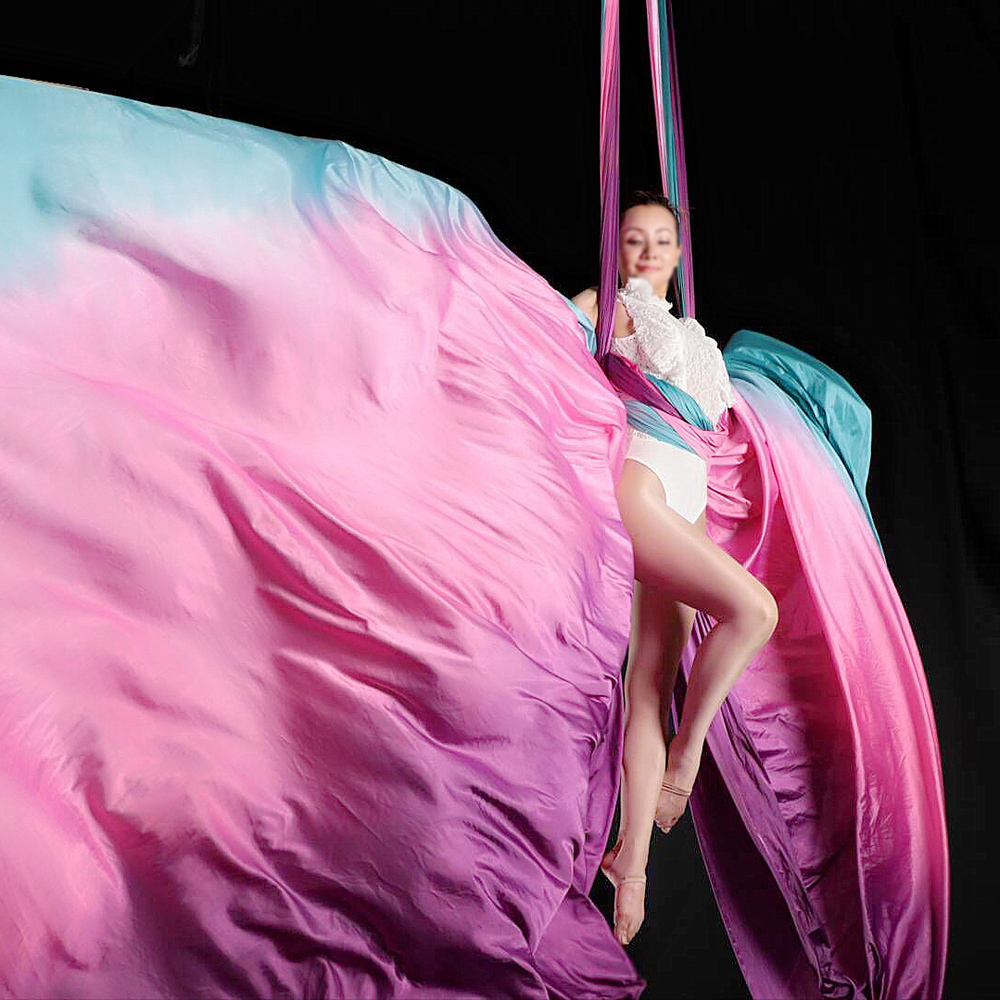 Ombre Anti-Gravity Yoga Hammoc - Yoga Swing Aerial ulasan dan harga