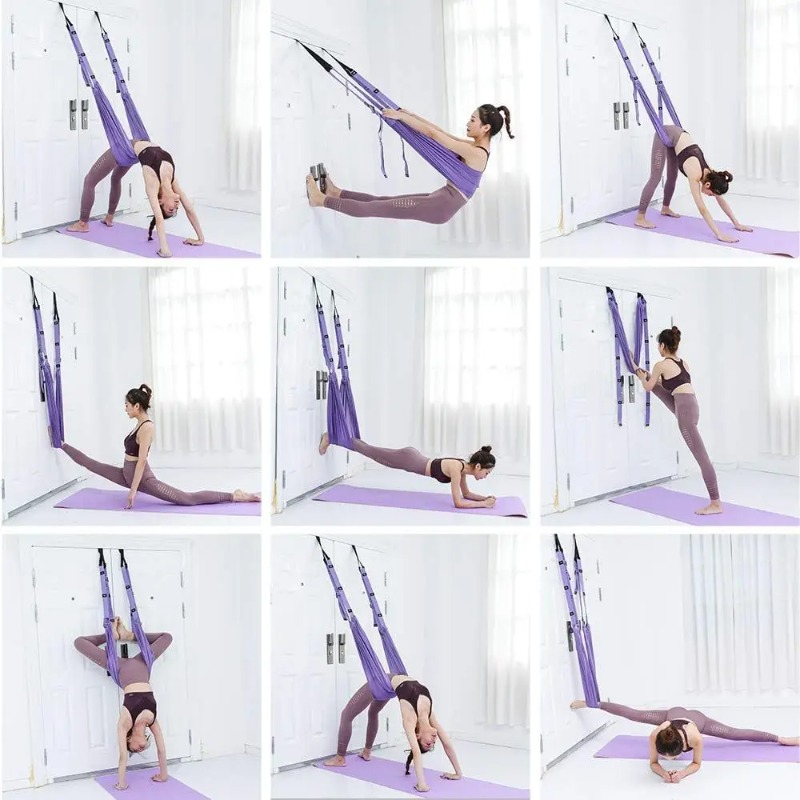 Adjustable Aerial Yoga Hammock - Yoga Swing Aerial ulasan dan harga