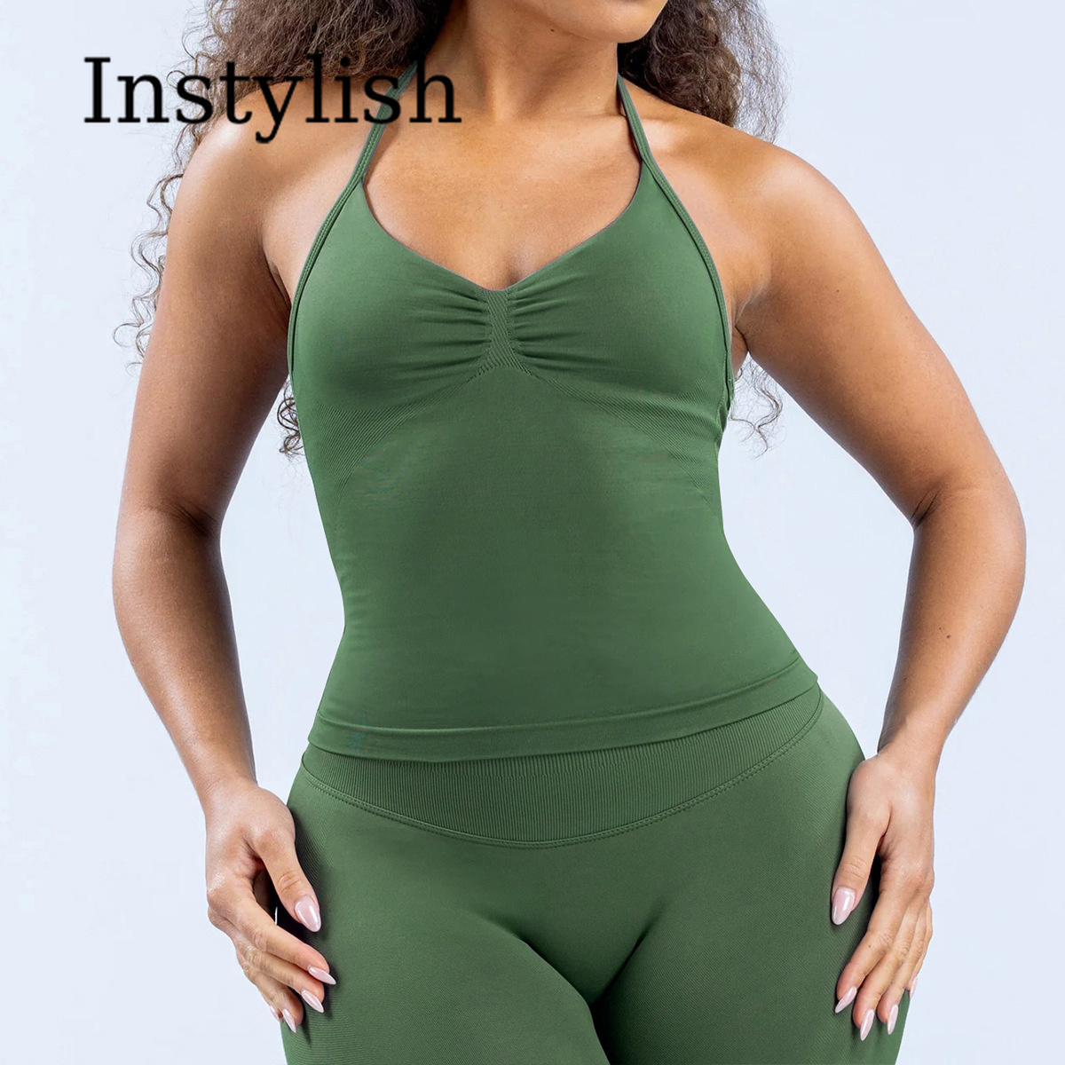 Women Seamless Yoga 2 Piece Se - Yoga Of Fitness ulasan dan harga