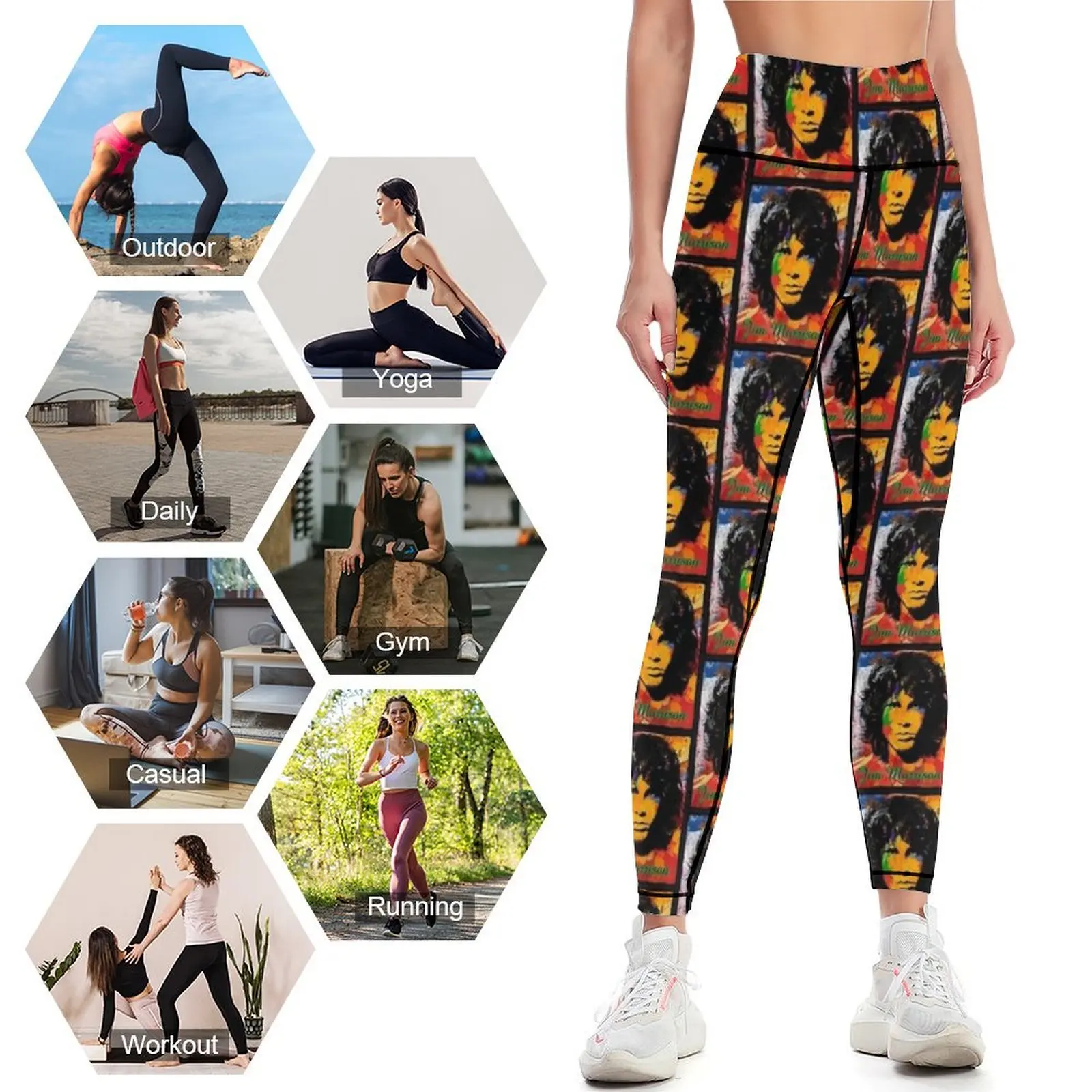 J. Morrison Leggings push up f - J-Yoga Fitness ulasan dan harga