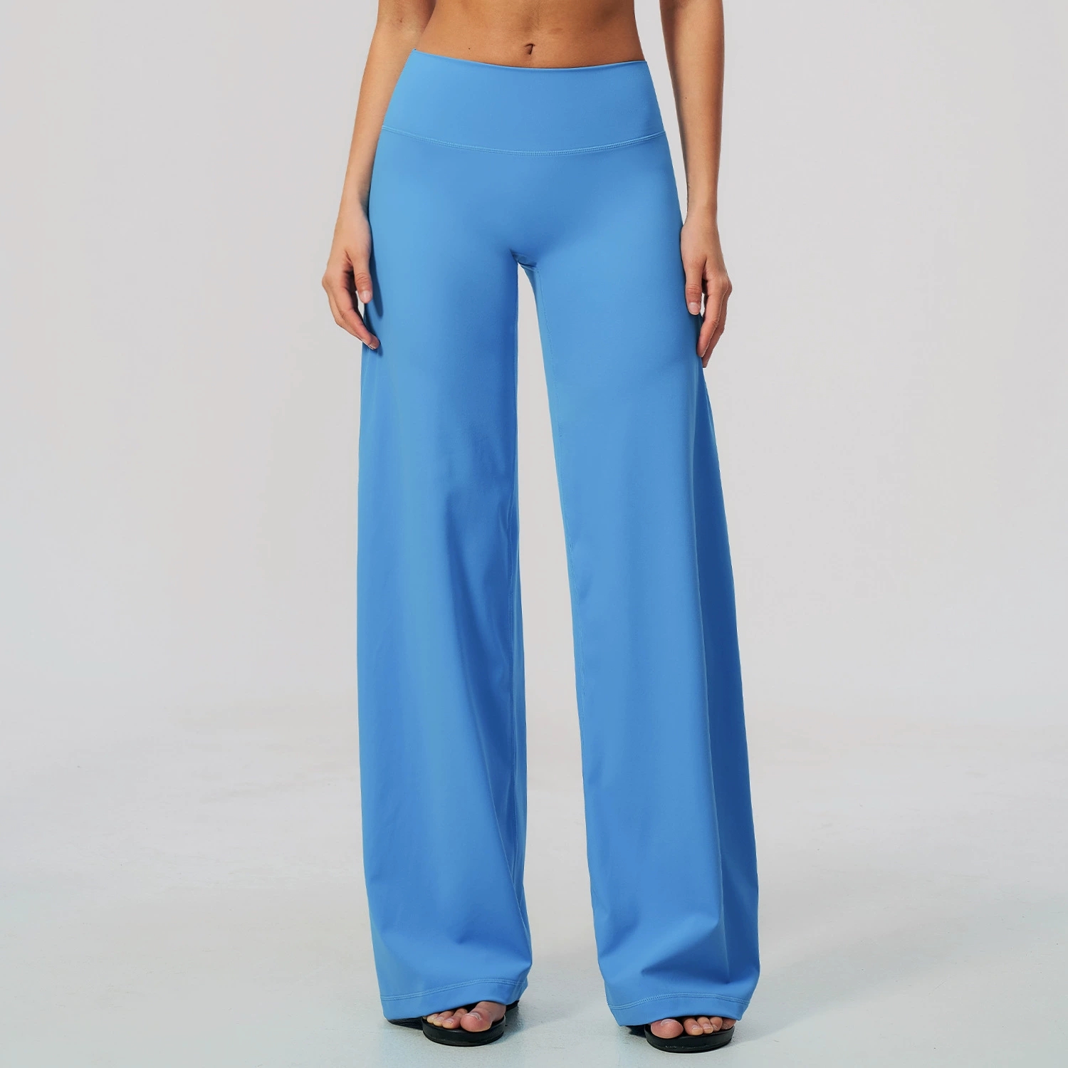 Women High Waist Wide Leg Pant - J-Yoga Fitness ulasan dan harga