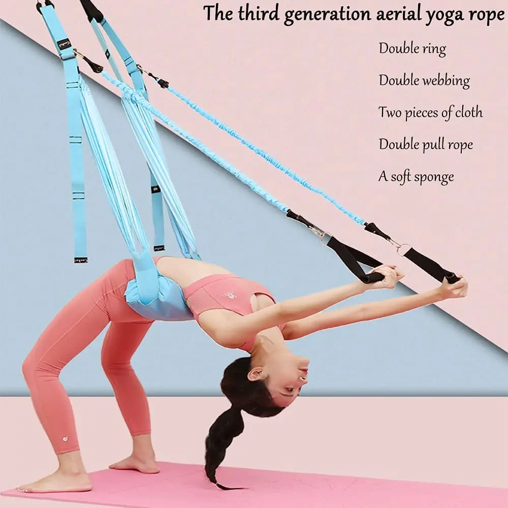 Adjustable Aerial Yoga Strap E - Yoga Swing Aerial ulasan dan harga