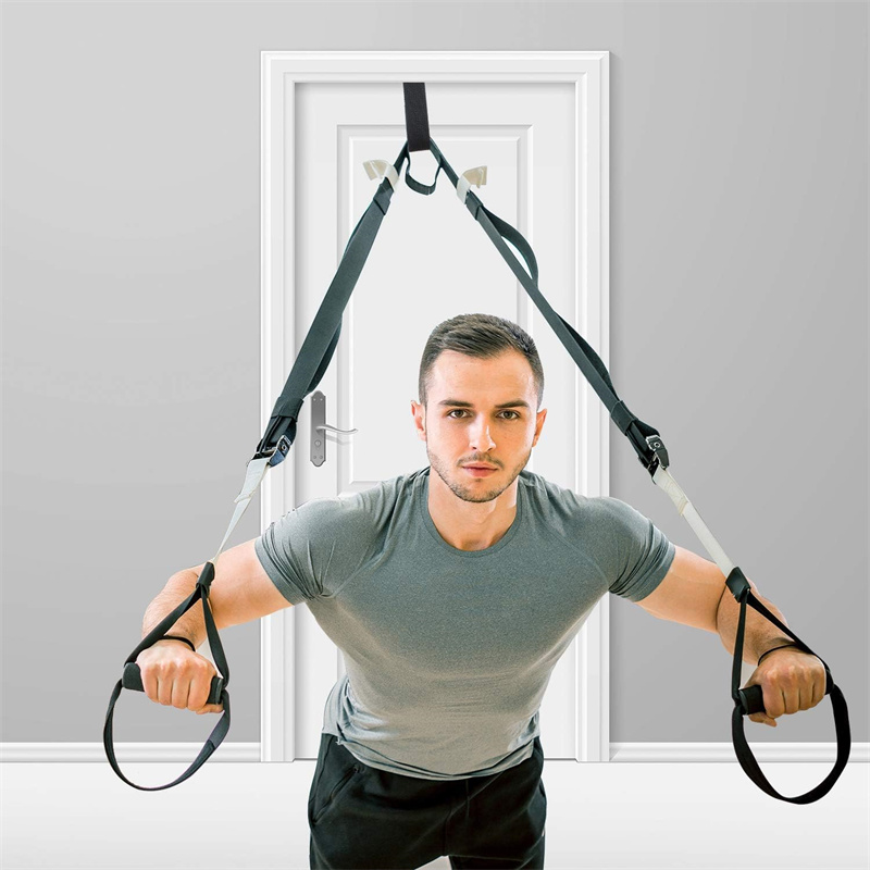 1/2pcs Elastic Resistance Door - Suspension Trainer Trx ulasan dan harga