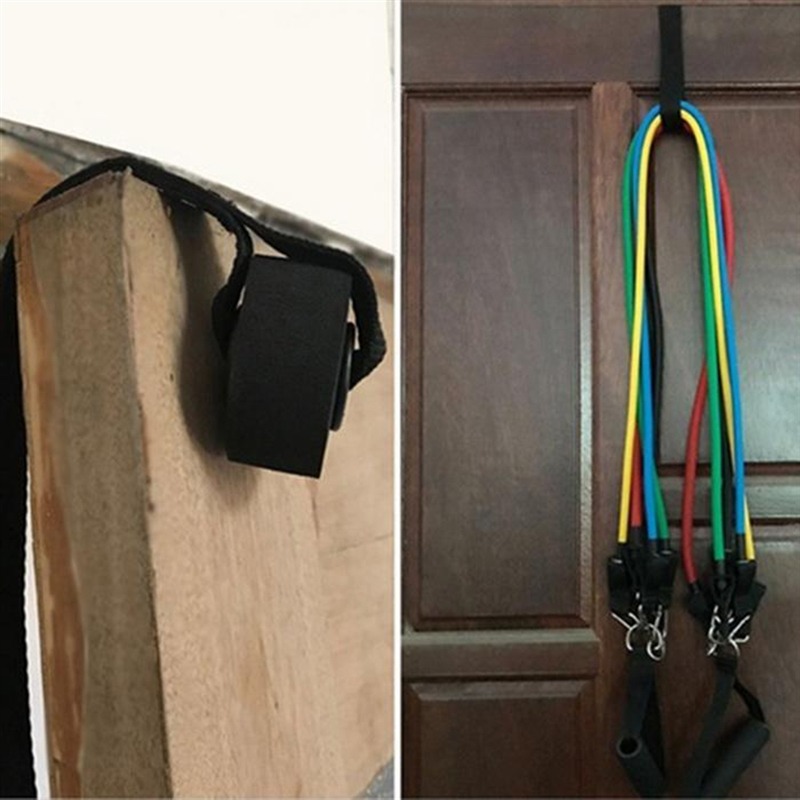1/2pcs Elastic Resistance Door - Suspension Trainer Trx ulasan dan harga